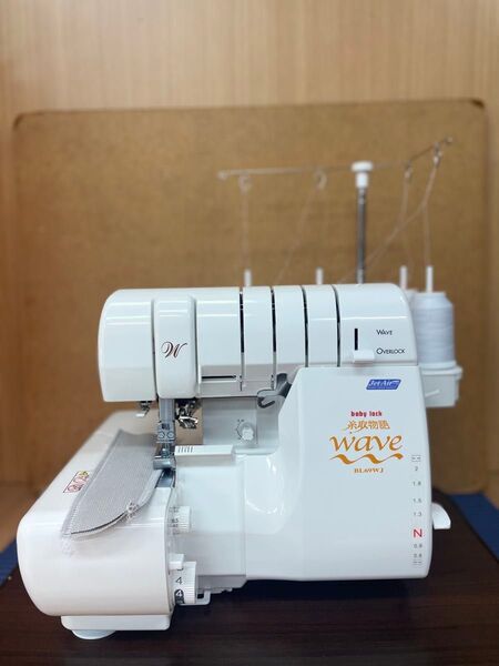 未使用に近い極美品 ベビーロックミシン 糸取物語WAVE BL-69WJ baby lock wave BL69WJ