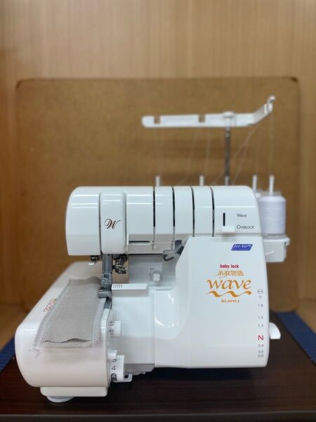 極美品 整備済み ベビーロックミシン 糸取物語WAVE BL-69WJ後期モデル baby lock wave BL69WJ