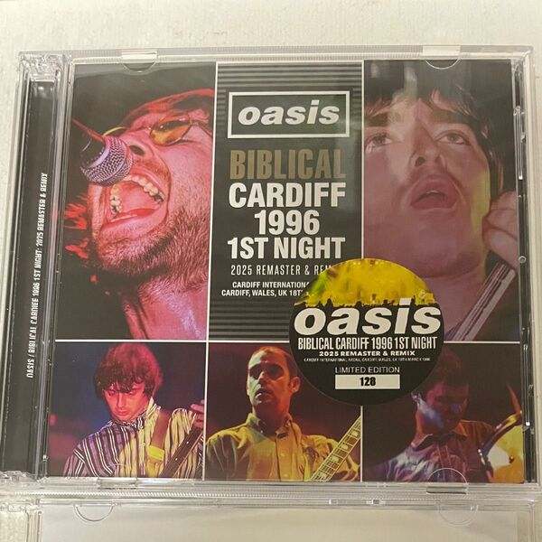 oasis/BIBLICAL cardiff1996 1st night 2CD OASISコレクターズCD REMASTER