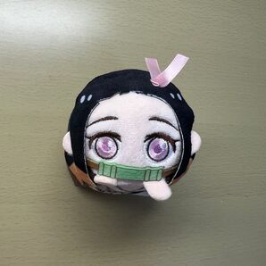 鬼滅の刃 禰豆子 ぬいぐるみ マスコット まめころりん もちころりん