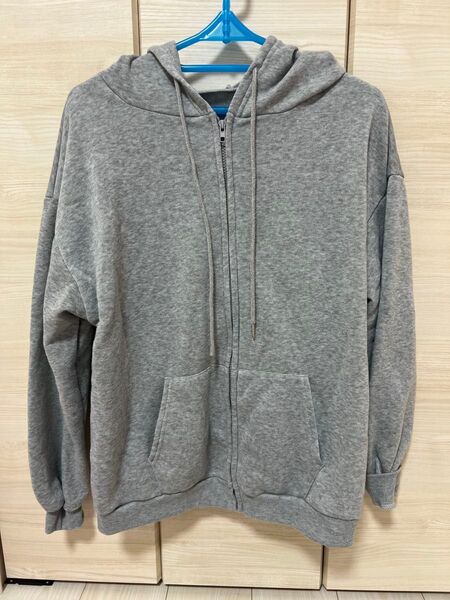 【最終値下げ】Shein パーカー グレー L