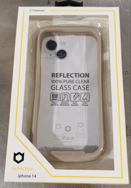 新品 iFace アイフェイス iphone14 ページュ ケース スマホケース