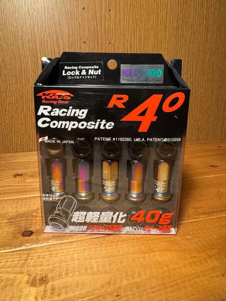 KYO-EI 協永産業 レーシングコンポジット R40 ロックナット M12×1.5 ネオクロ