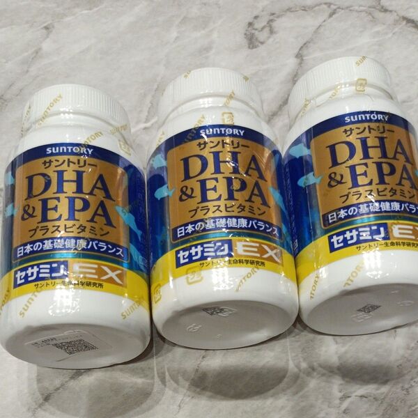 サントリー DHA&EPA セサミンEX 240粒×3個