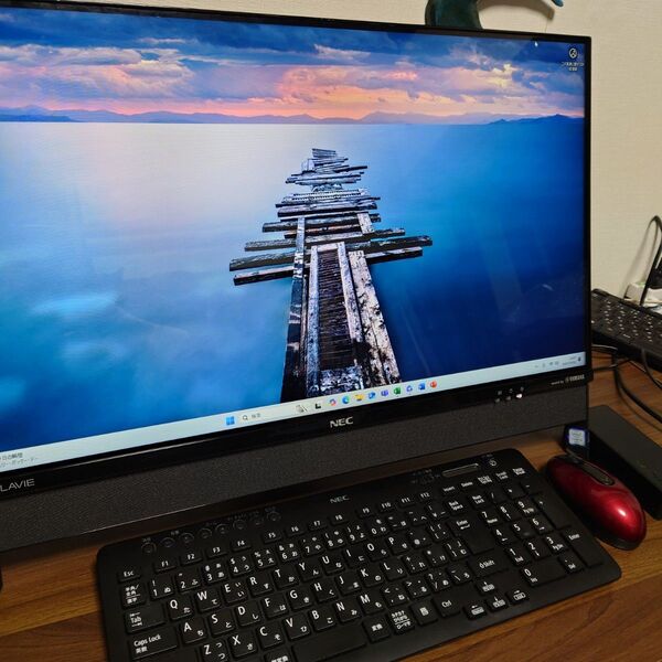 NEC LAVIE 一体型pc i5 6200u 新品液晶パネル交換済 win11 Office2021