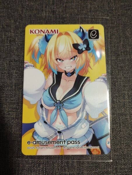 【未使用品】ボンバーガール パイン e-amusement pass コナミ KONAMI eパス