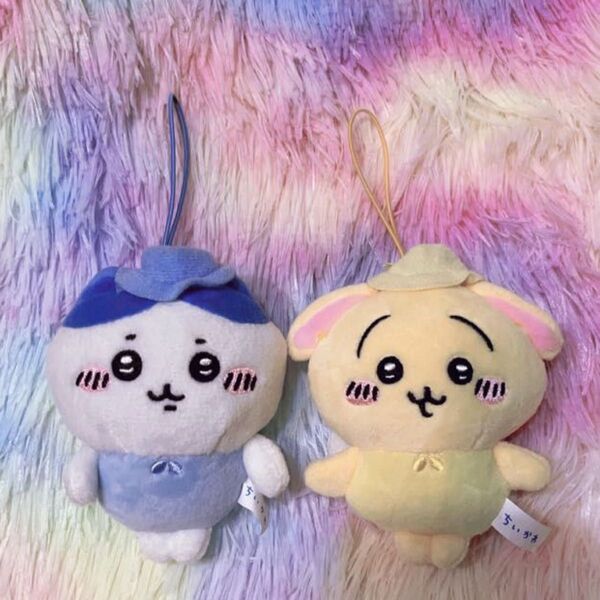 中古ガチャ ちいかわ ぬいぐるみBIG3 ハチワレ うさぎ