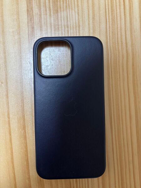 iPhone14 Pro Max レザーケース ミッドナイト