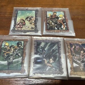 一番くじ 進撃の巨人 アクリルスタンド 5種セット
