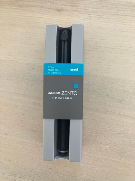 ZENTO uniball シグニチャーモデル メタリックブラック 三菱鉛筆 ユニボールゼント