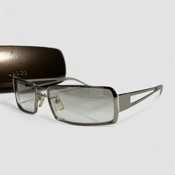 極美品 LOEWE ロエベ サングラス 度なし メタルフレーム metal eyewear sunglasses