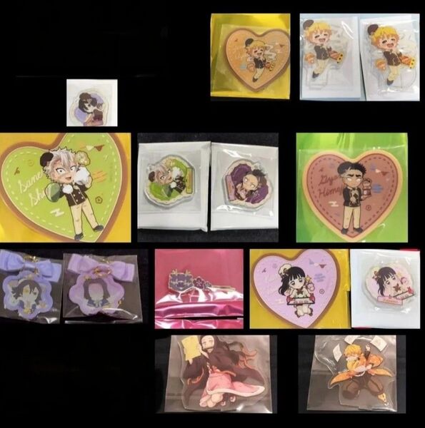 鬼滅の刃 ufotable アクリルスタンド チャーム 実弥 玄弥 悲鳴嶼カナヲ 伊黒 産屋敷 善逸 禰豆子