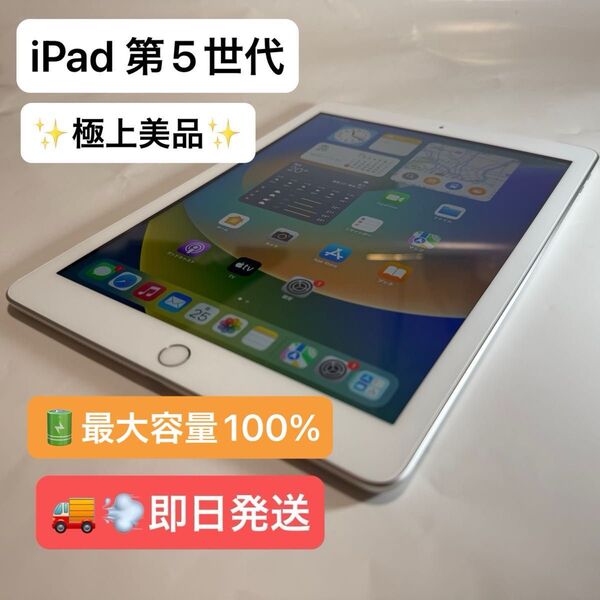 【即日発送】【極上美品】iPad 第5世代 32GB Wi-Fi