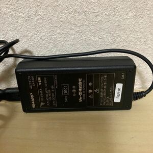 SHARP sharp AC adaptor EA-F40V PA-1600-01S 19v 3.16a