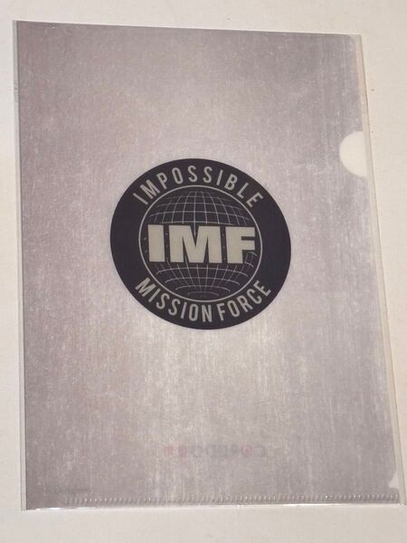 新品 ミッションインポッシブル クリアファイル IMF コレド室町 ファイナルレコニング