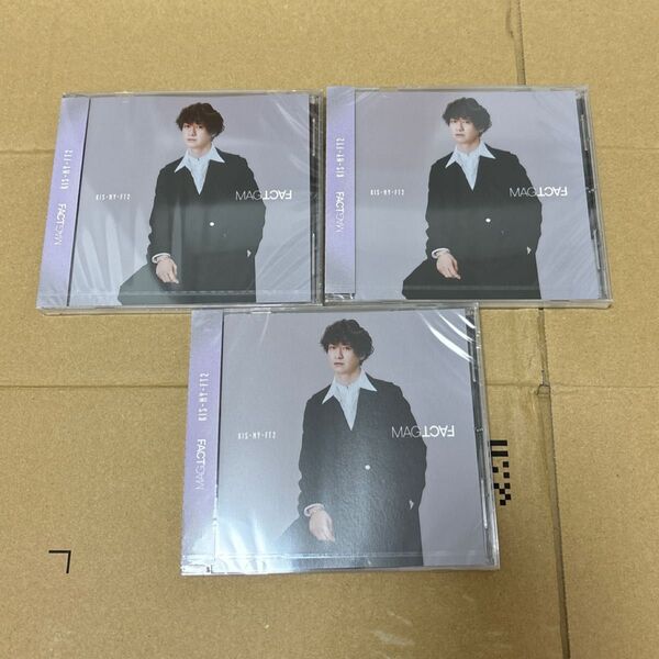 Kis-My-Ft2 キスマイ MAGFACT ソロビジュアル盤 宮田俊哉 3枚セット(バラ売り可)