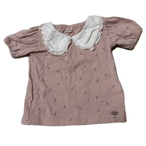 tete a tete ベビー服 トップス ピンク 花柄 80