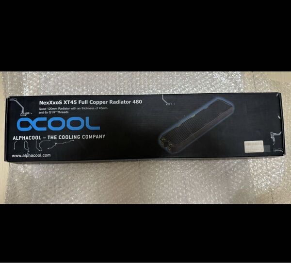 【本格水冷用・全銅ラジエーターAlphacool NexXxoS XT45 FULL COPPER RADIATOR 480mm