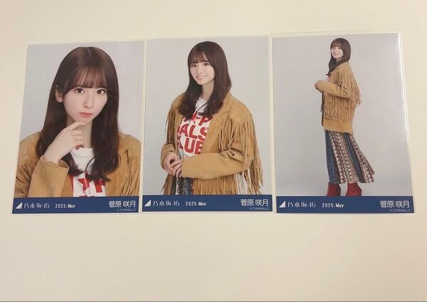 乃木坂46 生写真 3種コンプ 菅原咲月 ボヘミアン