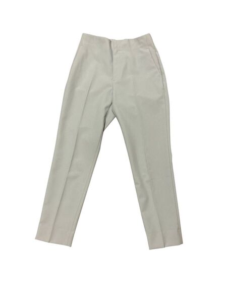 美品 INED ライトグレー テーパード 定番 無地 スラックス ボトムス パンツ