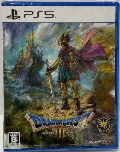 PS5 ドラゴンクエストIII そして伝説へ… 新品未開封シュリンクもついています。