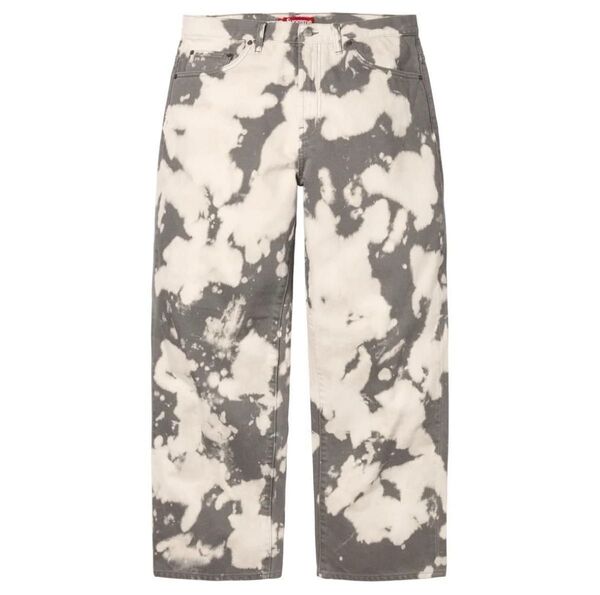 Supreme Baggy Jean Bleached シュプリーム バギージーンズ ブリーチ 32