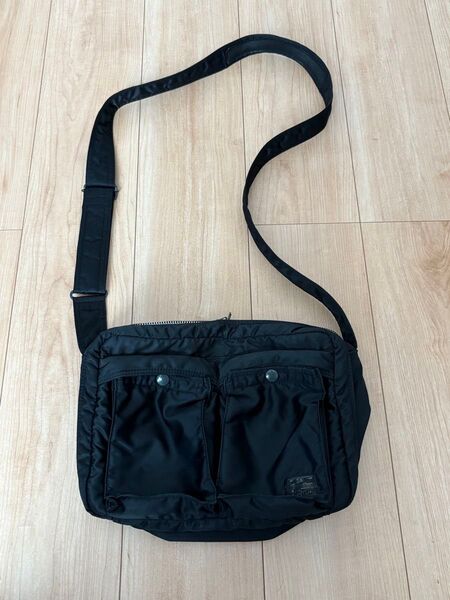 PORTER TANKER ポーター タンカー ショルダーバッグ 2層式 ブラック 吉田カバン