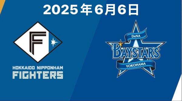 交流戦 6月6日 横浜DeNAベイスターズ 北海道日本ハムファイターズ チケット 1枚 電子チケット
