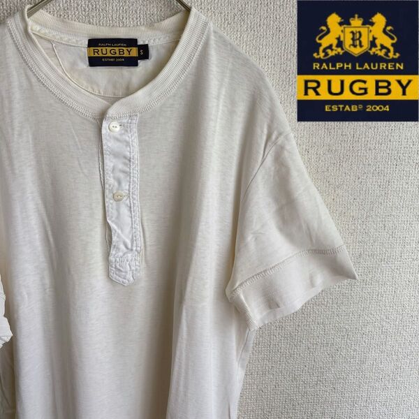 RUGBY RALPHLAUREN 半袖 ヘンリーネック Tシャツ S ラグビー ポロラルフローレン