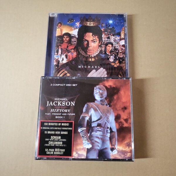 2枚セット マイケルジャクソン HISTORY MICHAEL CD 輸入盤