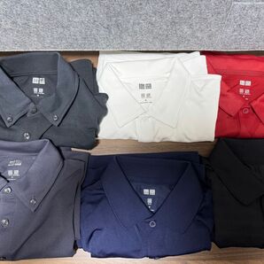 ユニクロ メンズ 半袖 スポーツポロシャツ セット M S ポロシャツ