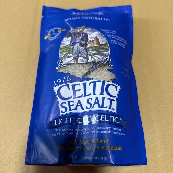 Celtic Sea Salt ライトグレーセルティック 海塩 1lb (454g)