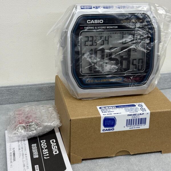 美品★CASIO 電波時計・目覚まし時計 DQD-851J-8JF