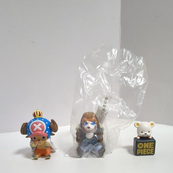 ワンピース 一番くじ ガルチュー イヌアラシ チョッパー ベポデスクトップ フィギュア