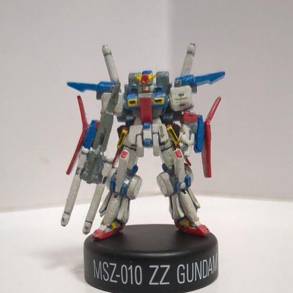 ガンダム mfs 第6弾 ZZガンダム リペイント 改造 ミニフィギュアセレクション