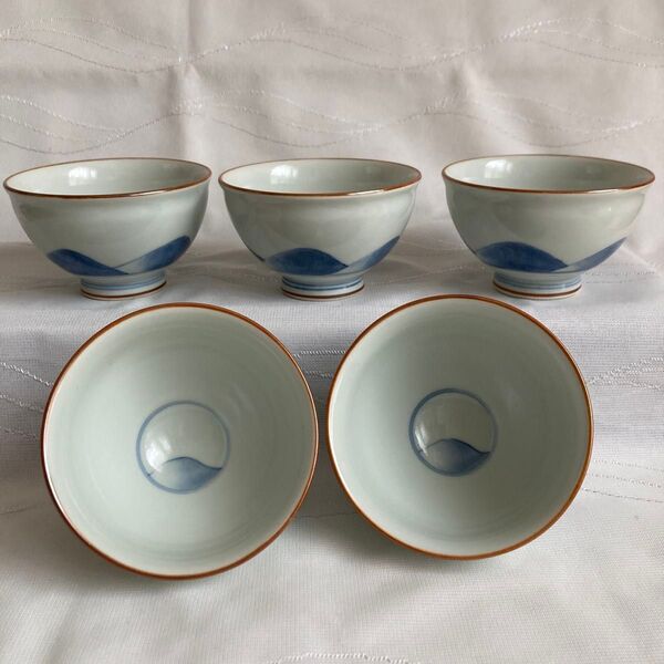 【新品未使用】有田焼 林九郎窯 煎茶揃 五客揃