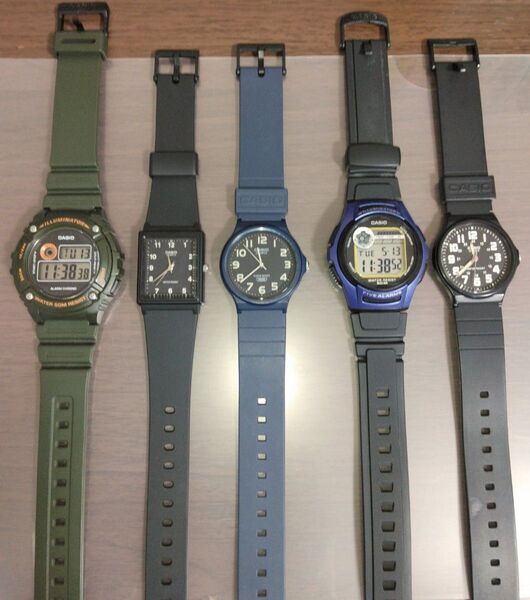 CASIO チープカシオ 腕時計 5本セット まとめ売り