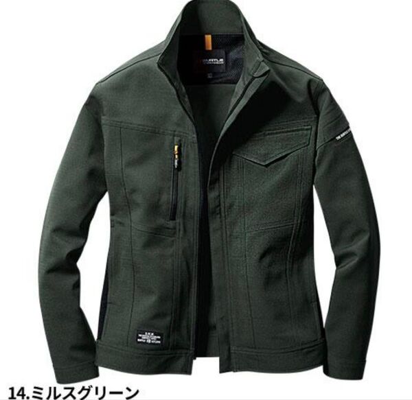 作業服 ブルゾン バートル BURTLE ストレッチジャケット 7301 LLサイズ