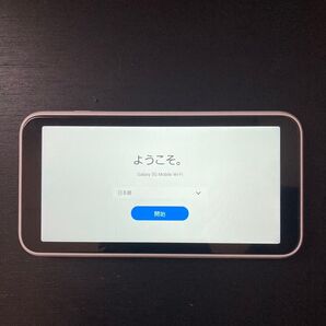 【中古】Galaxy 5G Mobile Wi-Fi SCR01 モバイルルーター