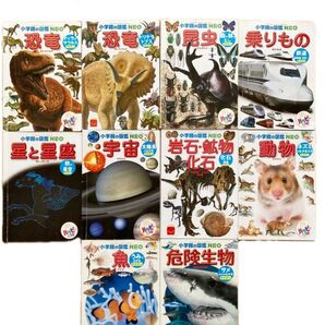 マック小学館の図鑑NEO★10冊セット★恐竜、乗りもの、宇宙、昆虫、魚、動物など