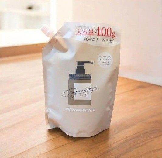 ココネ クレイクリームシャンプー ベルガモットアールグレイの香り【大容量】詰め替え用400g cocone