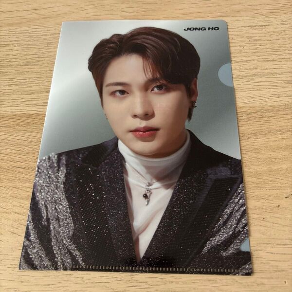 ATEEZ ジョンホ クリアファイル MOVEMENT A ver.