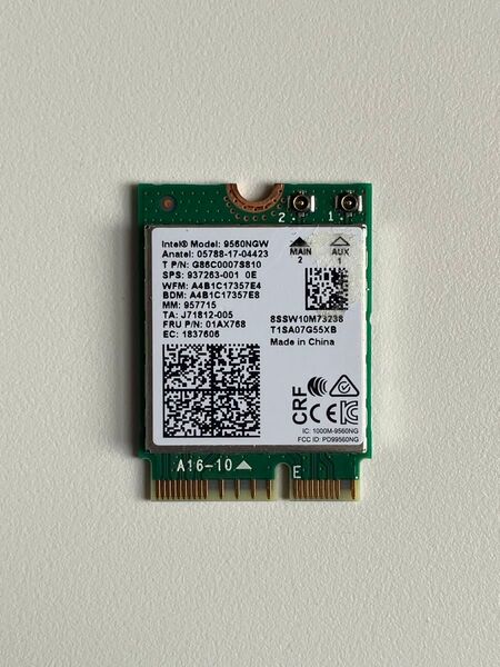 Intel 9560NGW 20個セット 無線LANカード Wi-Fi 無線LANカード