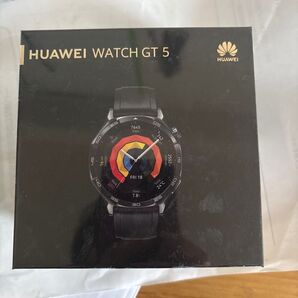 ファーウェイ スマートウォッチ HUAWEI WATCHGT5 46mm新品ブラック GT5