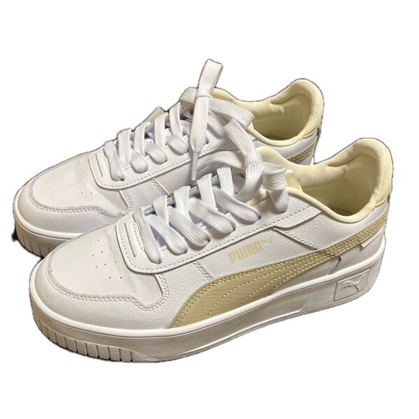 PUMA スニーカー レディース ホワイト 23.5cm