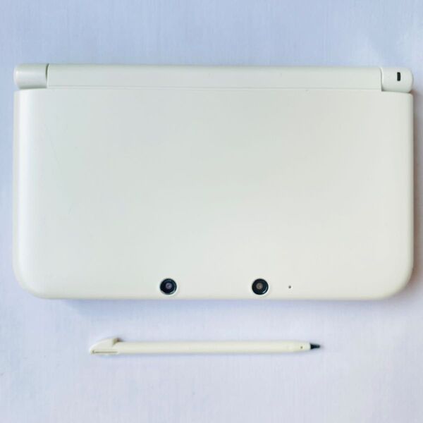 任天堂 ニンテンドー 3DSLL 本体 タッチペン ホワイト 中古 動作確認済み 現状品 本体初期化済み