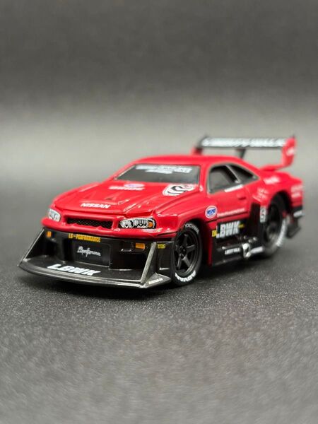 マッスルマシーンズ 1/64 日産 スカイライン GT-R R34 リバティウォーク