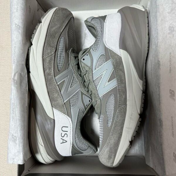 美品 WTAPS New Balance 990V6 Gray ダブルタップス ニューバランス グレー スニーカー【即日配送】