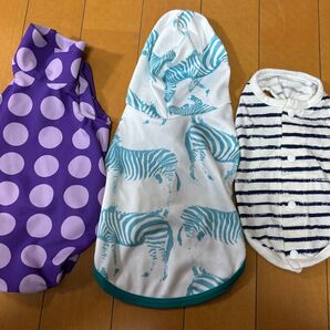 わんちゃんお洋服 Sサイズ (紫と緑はクール ひんやり素材