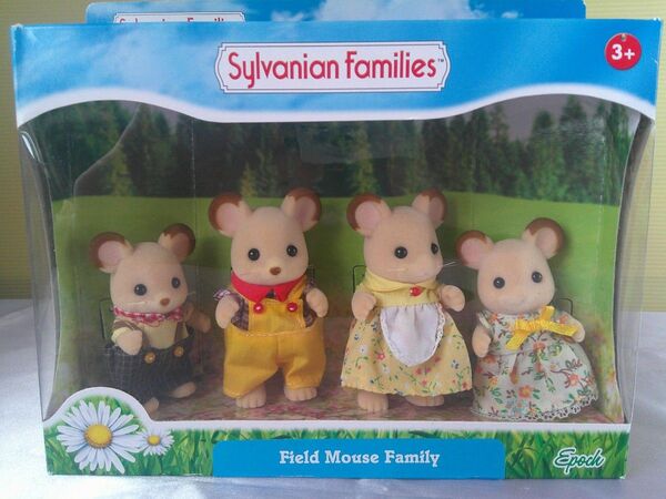 シルバニアファミリー フィールドマウスファミリー Field Mouse Family
